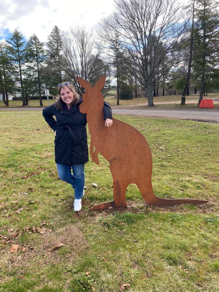 Megan Breen Outside the Office.